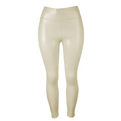 Sexy Hot Pants High Waist Faux Leather Trousers Women PU Leggings PQPK16