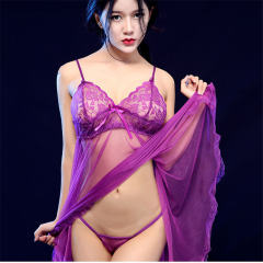 Sexy Lace Sleepwear For Women Wholesale Mesh Babydoll Lingerie PQ1127