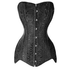 Sexy Bride Shaper Retro Corset Women Court Overbust Corselet PQ7935