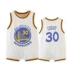 Infants Basketball Jumpers Toddlers Wholesale Jersey Basketball Rompers PQ14676
