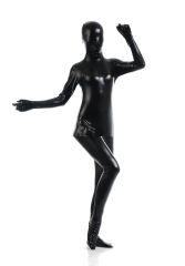 Women Fetish Zentai Faux Leather Catsuit PVC Club Jumpsuit PQ2240