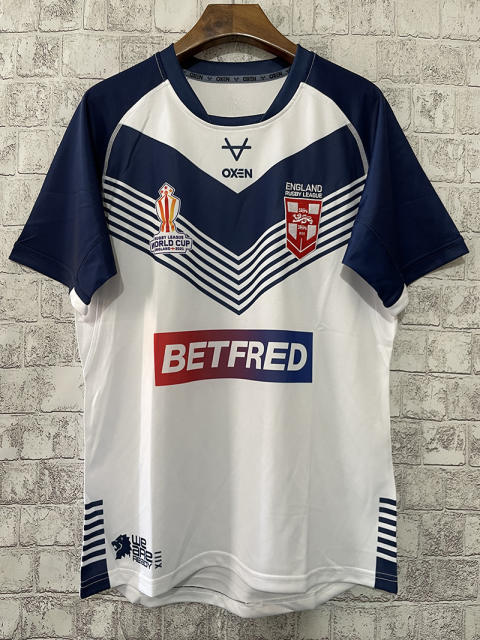 England National Team Rugby Kits World Cup Football Jersey Rugger Tops Fan Apparel PQ5399E