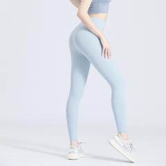 Sexy Seamless Yoga Outfit For Women Breathable Solid Color Fitness Supplies PQ0101