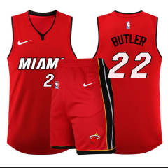 Miami Heat Basketball Clothing Jimmy Butler Outfit Basketball Team Uniform PQJB001