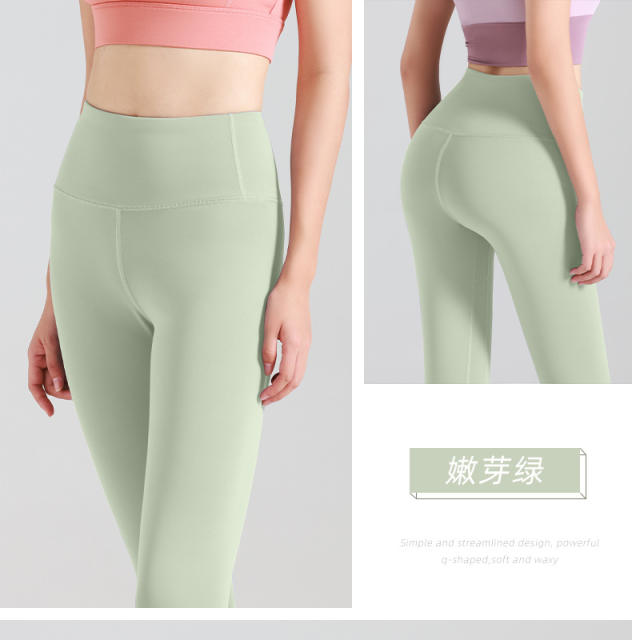 High Waist Activewear Leggings Summer Plus Size Yoga Outfit For Women MT20