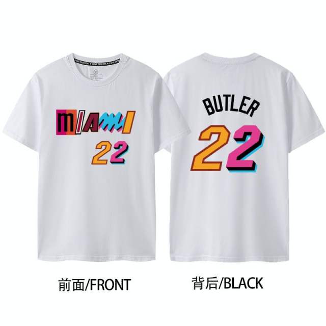 Jimmy Butler Basketball Fan Tops Miami Heat Streetwear 8th Seed Upset Cotton T-shirt PQ63356