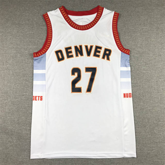 Denver Nuggets Fan Apparel Nikola Jokic Outfit Basketball Jamal Murray Team Jersey PQ15271