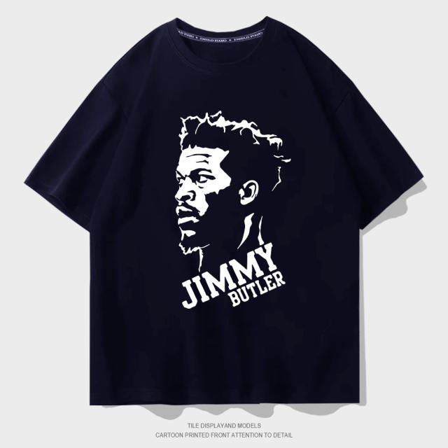 Jimmy Butler Fans T-shirts For Unisex Black Eight Miracle Shirts Cotton Tops PQ01592