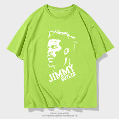 Jimmy Butler Fans T-shirts For Unisex Black Eight Miracle Shirts Cotton Tops PQ01592