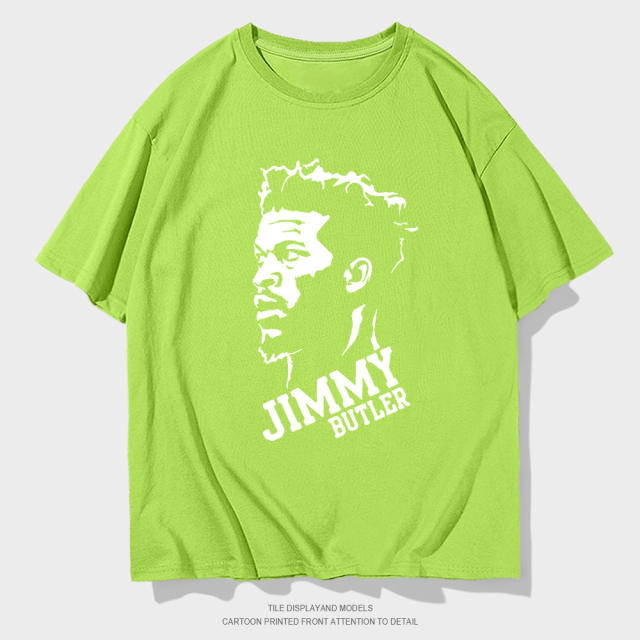 Jimmy Butler Fans T-shirts For Unisex Black Eight Miracle Shirts Cotton Tops PQ01592