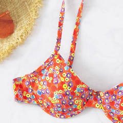 Underwire Bra Bikini Set For Lady Water Sports Wear Beach Equipment PQX2-24