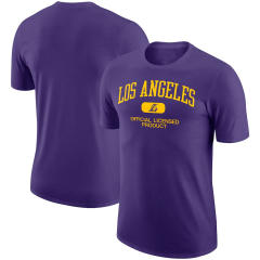 Lakers Basketball Fan Apparel For Adult Los Angeles Family Tops Basketball T-shirts PQT05D