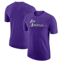 Lakers Basketball Fan Apparel For Adult Los Angeles Family Tops Basketball T-shirts PQT05D