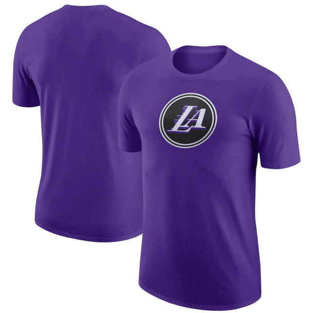 Lakers Basketball Fan Apparel For Adult Los Angeles Family Tops Basketball T-shirts PQT05D