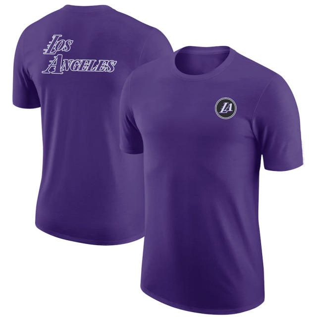 Lakers Basketball Fan Apparel For Adult Los Angeles Family Tops Basketball T-shirts PQT05D