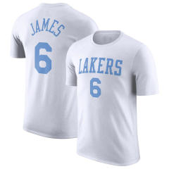 Los Angeles Lakers Basketball T-shirts Adult James Tops Basketball Team Uniform PQT05