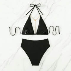 Triangle Bikinis Set For Lady Water Sports Wear Beach Equipment PQXM028
