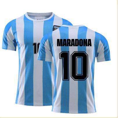 Leo Messi Fans T-shirts For Adult Argentina 3 Three Stars Football Souvenirs Tees PQAR001