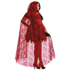 Halloween Little Red Riding Hood Costume Masquerade Fancy Dress Gothic Beauties Outfit PQ77933