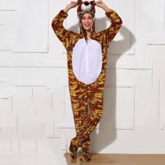 Plush Animal Sleepwear The Giraffe Costume Women Sexy Carnival PQ96685