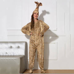 Plush Animal Sleepwear The Giraffe Costume Women Sexy Carnival PQ96685