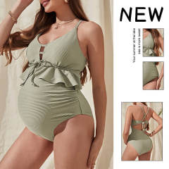 One-Piece Suits For Pregnancy 2023 Pregnant Women Swimwear Lady Bathing Suit PQH653