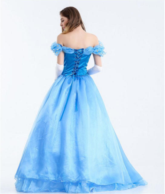 Carnival Princess Costume Halloween Queen Fancy Dress Woman Cosplay Outfit PQ1509