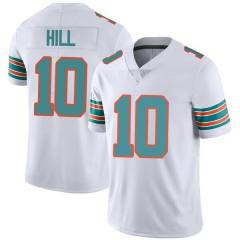 NFL Dolphins Retro Jersey NO 10 Hill Tops American Football Fan Apparel PQNFL001