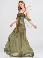 Sexy Beautiful Angel Fancy Dress For Women Halloween Outfit Mardi Gras Costume PQAG030