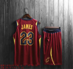 Cleveland Cavaliers Basketball Fan Apparel Kits James Basketball Jersey PQCC023
