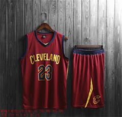 Cleveland Cavaliers Basketball Fan Apparel Kits James Basketball Jersey PQCC023