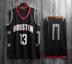 Adult Huston Rockets Basketball Fan Apparel Kits James Harden Basketball Jersey PQJH098