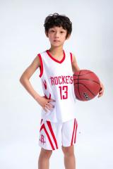Kid James Harden Basketball Jersey Youth Huston Rockets Basketball Fan Apparel Kits PQJH099