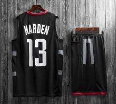 Adult Huston Rockets Basketball Fan Apparel Kits James Harden Basketball Jersey PQJH098