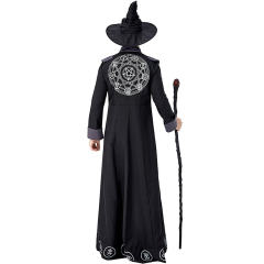 The Parent-child Attire Robe Sorcerer Wizard Stage Costumes Witch Fancy Dress Cosplay Uniform PQ19022
