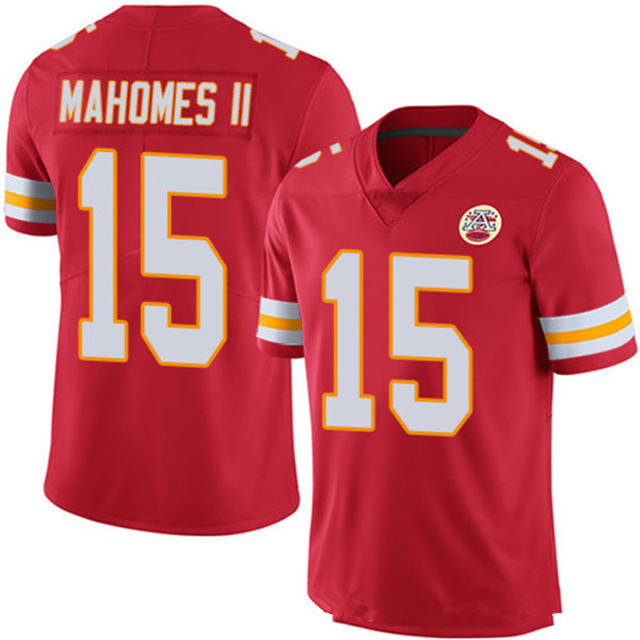Patrick Mahomes American Football Jersey Kansas City Chiefs Fan Apparel T-shirt PQ9368A