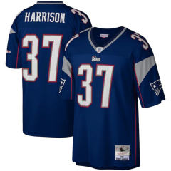 New England Patriots Fan Apparel Rodney Harrison Tshirt American Football Tops PQ27854C