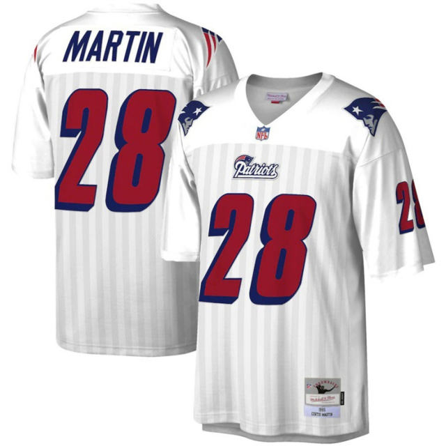 28 Marcus Martin Fan Apparel New England Patriots American Football Tops PQ27854N
