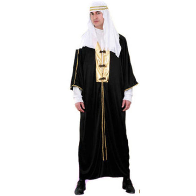 Desert Prince Cosplay Costume Carnival Arab Man Local Tyrant Outfit Arab COS Uniform PQ5730