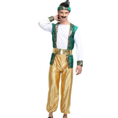 Desert Prince Cosplay Costume Carnival Arab Man Local Tyrant Outfit Arab COS Uniform PQ5730