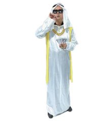 Desert Prince Cosplay Costume Carnival Arab Man Local Tyrant Outfit Arab COS Uniform PQ5730