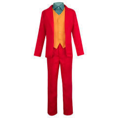 Halloween Clown Joker Jacques Phoenix Suit Male Masquerade Adult Cosplay Uniform PQ1948