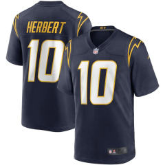 10 Justin Herbert Fan Apparel T-shirts Los Angeles Chargers Jersey PQ1592F
