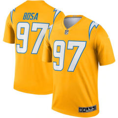 97 Nick Bosa Fan Apparel T-shirts Los Angeles Chargers Jersey PQ1592H