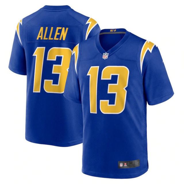 Los Angeles Chargers Fan Apparel Keenan Allen American Football Jersey PQ1592N