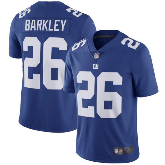 26 Saquon Barkley Fan Apparel New York Giants Jersey American Football Tops PQ1592C