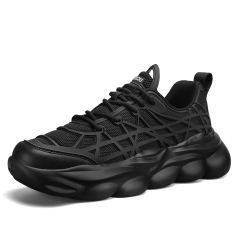 Male Clunky Sneakers For Men Fashion Dad Shoes Mesh Sport Shoes PQZ592