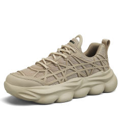 Male Clunky Sneakers For Men Fashion Dad Shoes Mesh Sport Shoes PQZ592