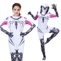 Gwen Stacy Spider Man Costume For Kid Halloween Cosplay Uniform PQ19198C