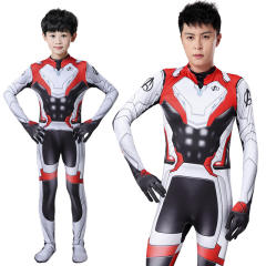 Captain America Costume For Kid Halloween Cosplay Uniform PQ19198L